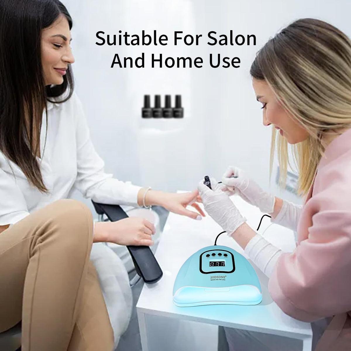 JODSONE UV LED Nail Lamp packaging with product details