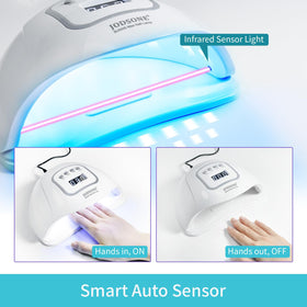 JODSONE UV LED Nail Lamp with automatic sensor feature