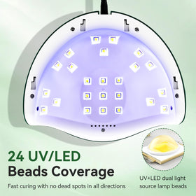 JODSONE UV Nail Lamp displaying timer settings