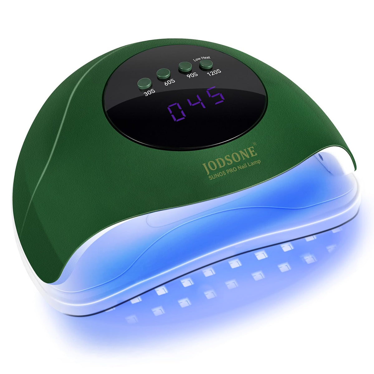 JODSONE UV Nail Lamp front view with large LCD display