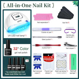 JODSONE UV nail lamp with timer settings