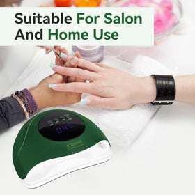 JODSONE UV Nail Lamp with various nail gels