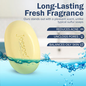 JOESOEF Anti-Acne Soap with ingredients list