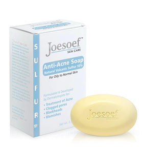 JOESOEF SKIN CARE Sulfur Acne Soap 100g front view