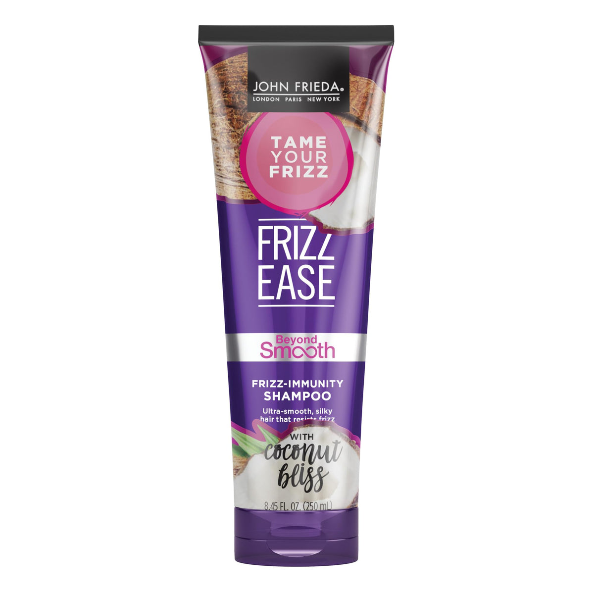 John Frieda Frizz Ease Beyond Smooth Shampoo 8.45 Oz front view
