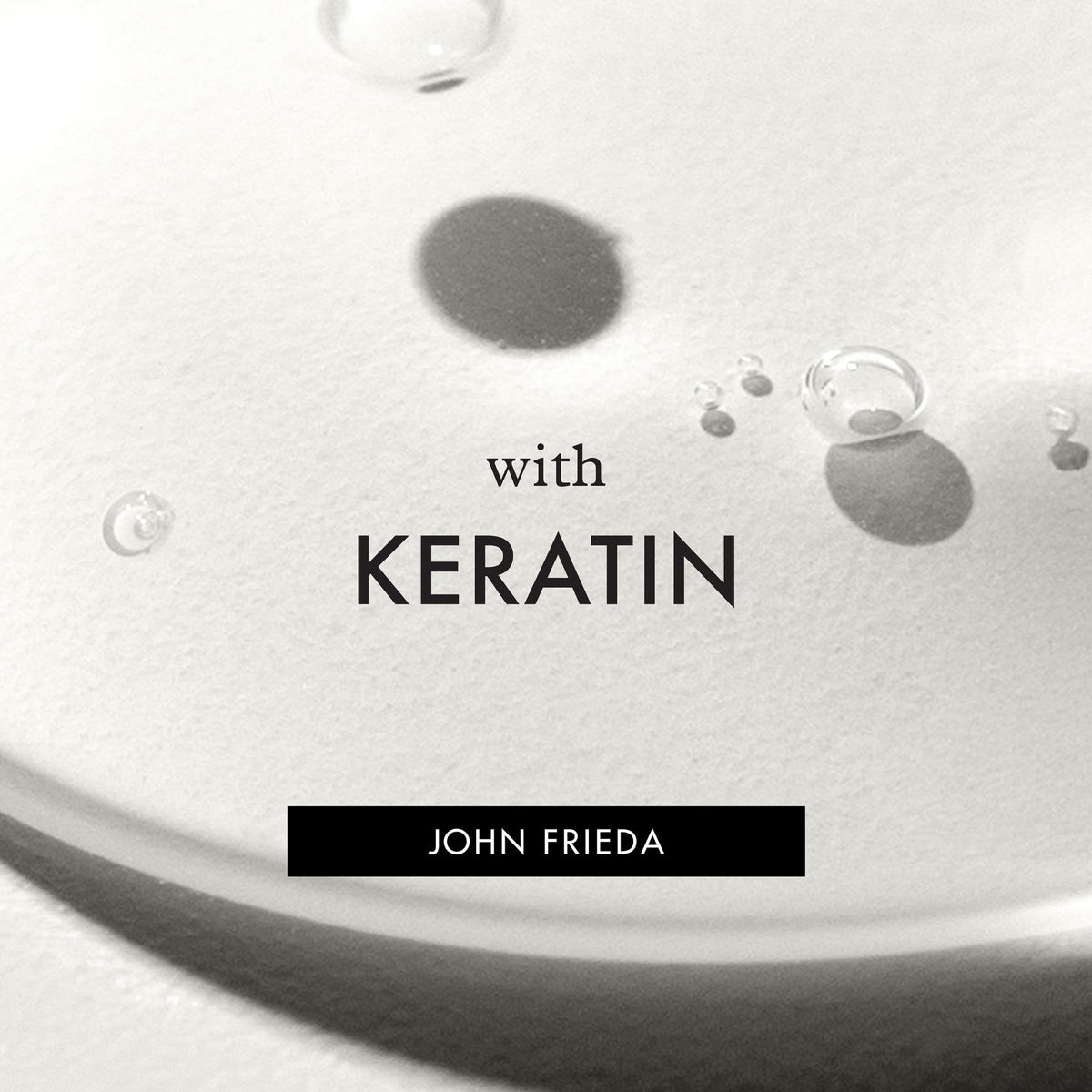 John Frieda Frizz Ease Flat Iron Spray application demonstration