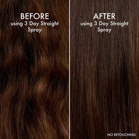 John Frieda Frizz Ease Flat Iron Spray with hair styling tools
