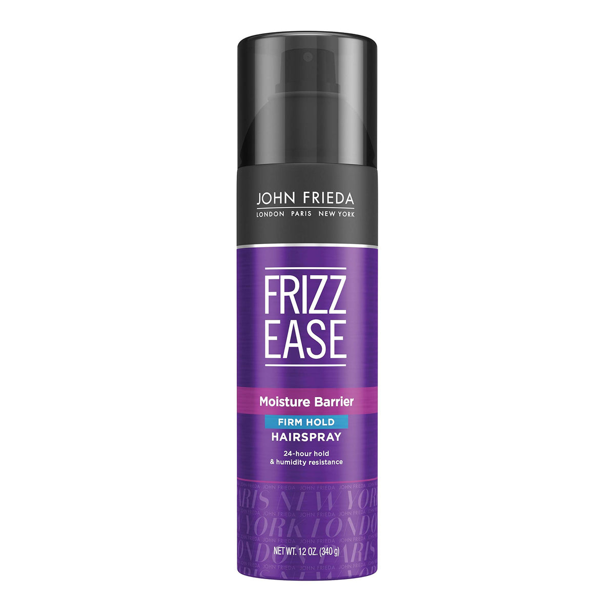 John Frieda Frizz-Ease Moisture Barrier Firm Hold Hair Spray 12 oz, front view