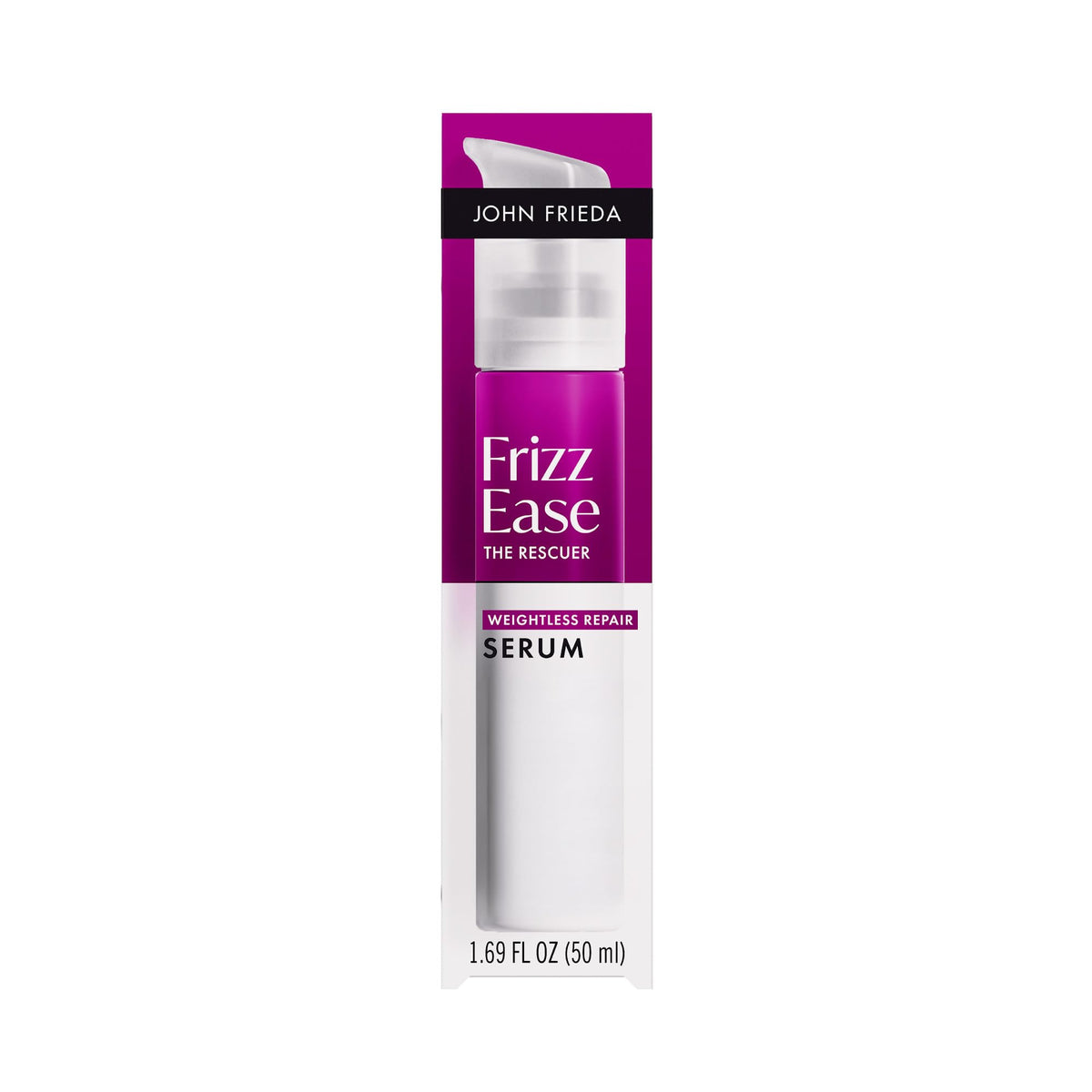 John Frieda Frizz Ease The Rescuer Weightless Repair Serum front view