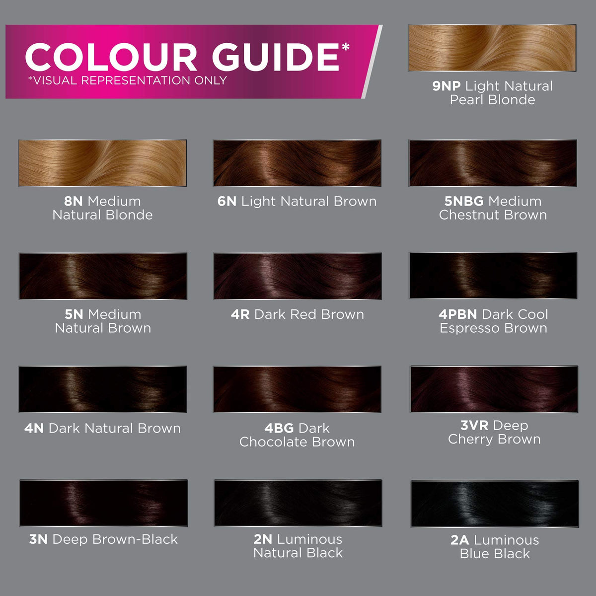 John Frieda Precision Foam Colour Dark Red Brown 4R colourant and developer