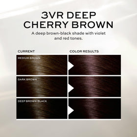 John Frieda Precision Foam Colour Deep Cherry Brown 3VR colourant and developer
