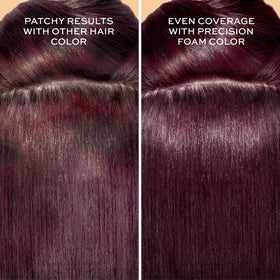 John Frieda Precision Foam Colour Deep Cherry Brown 3VR foam application
