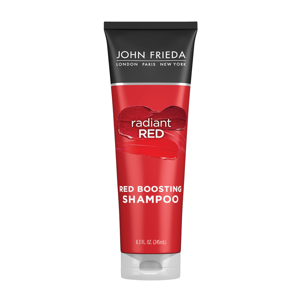 John Frieda Radiant Red support Shampoo 8.3 Oz front view