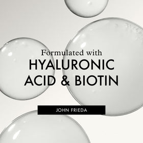 John Frieda ULTRAfiller+ Thickening Conditioner texture on hand