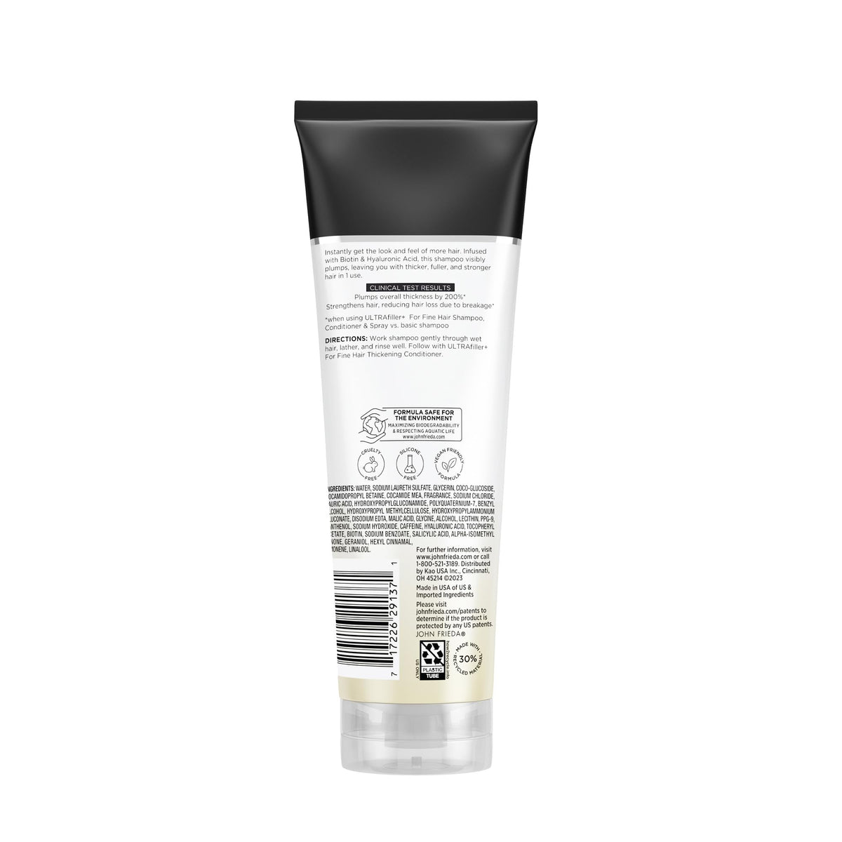 John Frieda ULTRAfiller+ Thickening Shampoo ingredients list