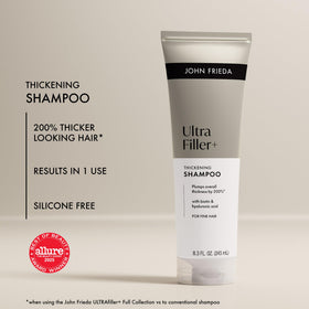 John Frieda ULTRAfiller+ Thickening Shampoo with biotin and hyaluronic acid