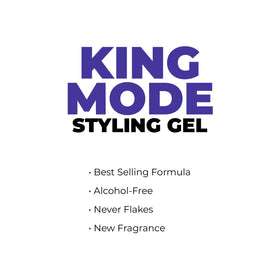 JOHNNY B. King Mode Hair Styling Gel application on hair