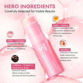 Johohula PDRN Hydrogel Eye Patches in pink packaging