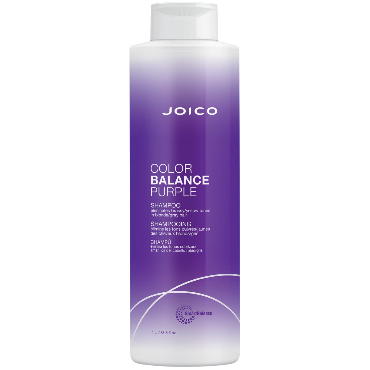 Joico Color Balance Purple Shampoo 33.8 Fl Oz front view