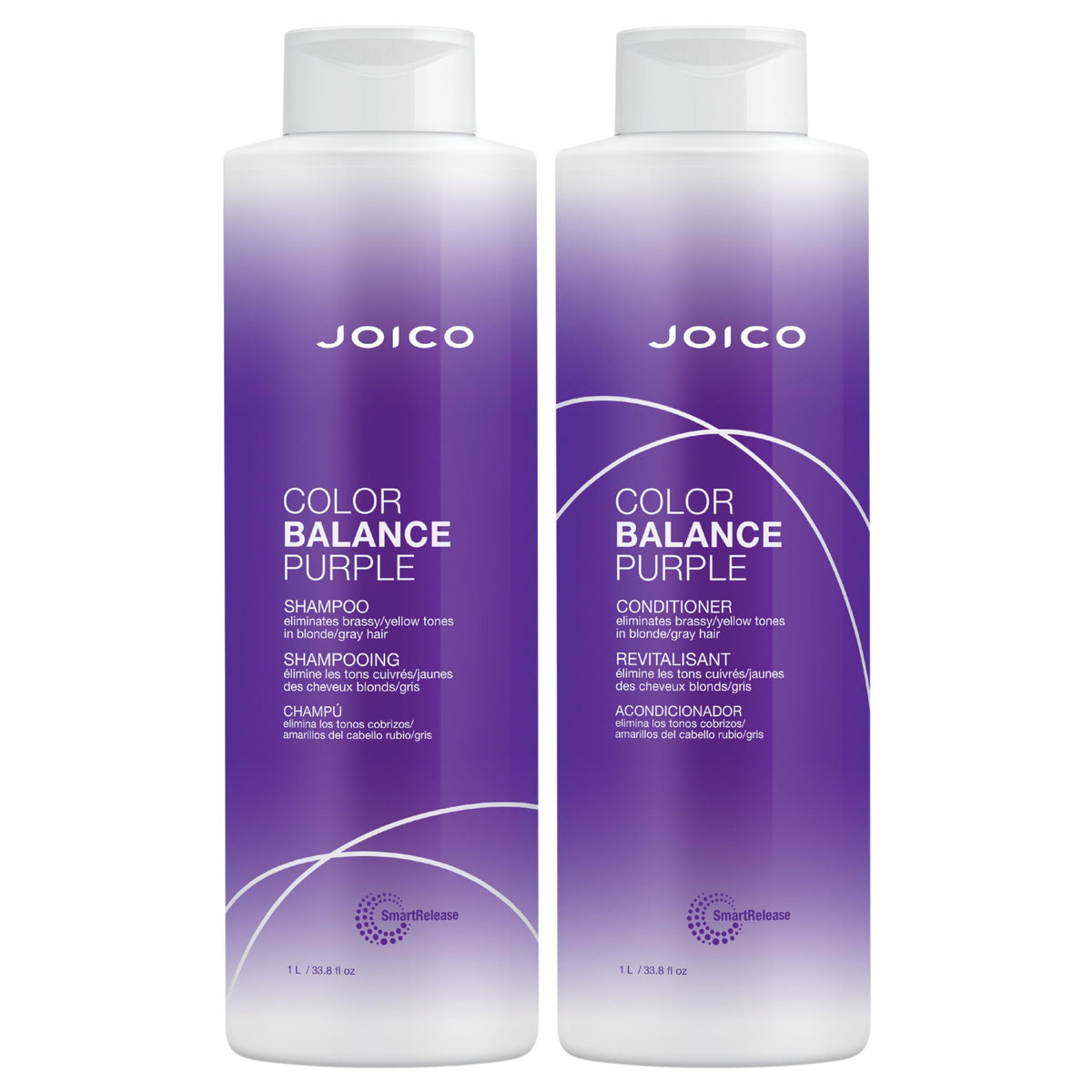 Joico Color Balance Purple Shampoo 33.8 oz front view