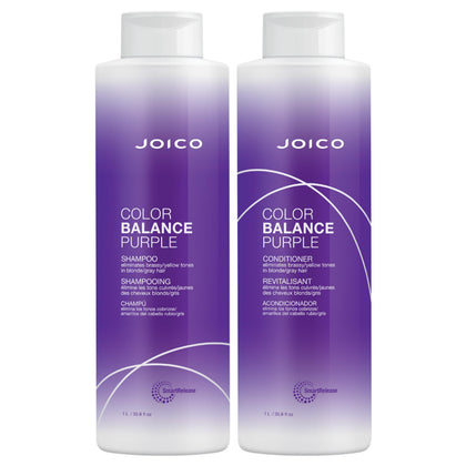 Joico Color Balance Purple Shampoo 33.8 oz front view
