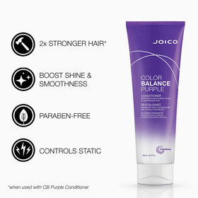 Joico Color Balance Purple Shampoo bottle close-up