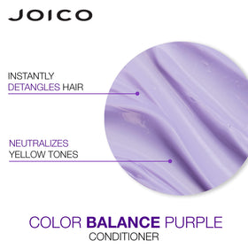 Joico Color Balance Purple Shampoo bottle close-up