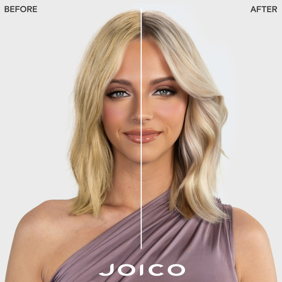 Joico Color Balance Purple Shampoo bottle side view