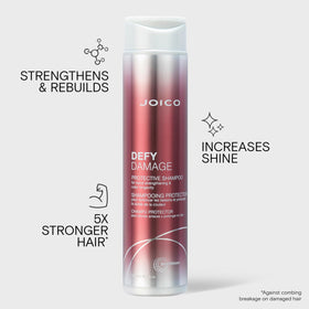 Joico Defy Damage Shampoo with Moringa Seed Oil close-up