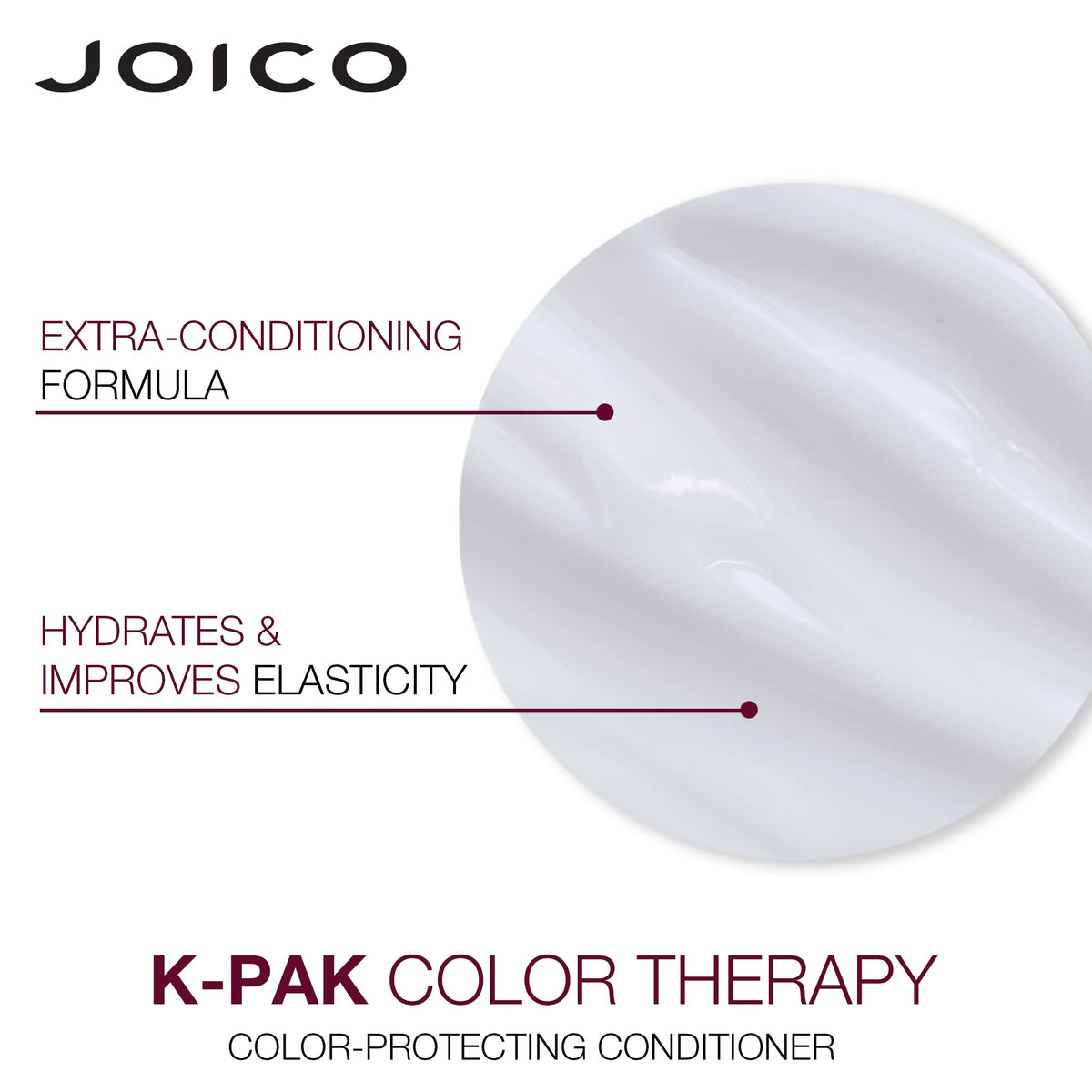 Joico K-pak Color Therapy Conditioner texture close-up
