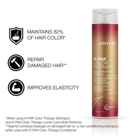 Joico K-pak Color Therapy Shampoo and Conditioner set packaging