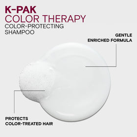 Joico K-PAK Color Therapy Shampoo in a bathroom setting