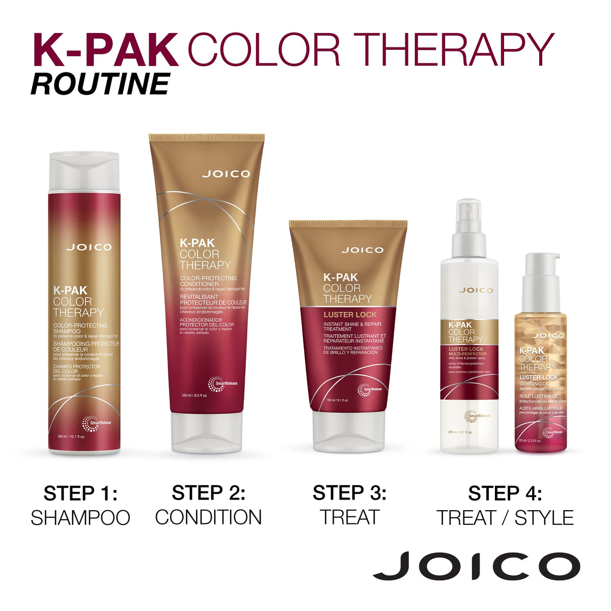 Joico K-pak Color Therapy Shampoo texture close-up