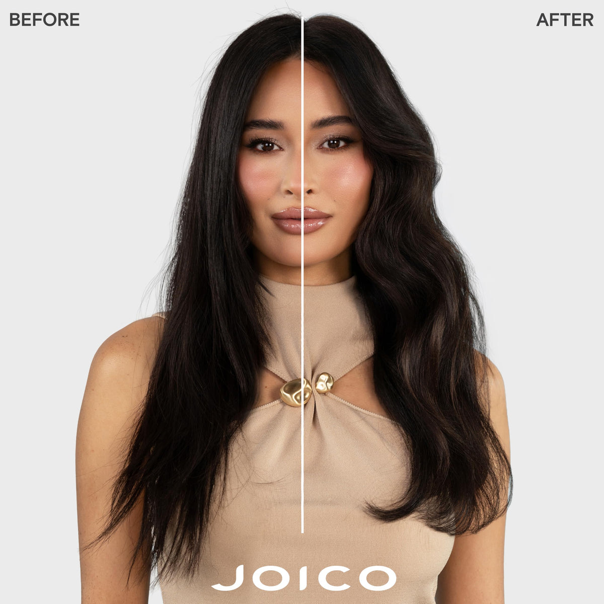 Joico Power Spray Fast-Dry Finishing Spray back view with ingredients