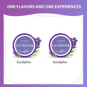 JoJowell Lavender Shower Steamers beautifully packaged in a gift box