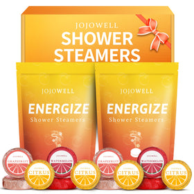 JoJowell Shower Steamers 12 Pack with assorted scents