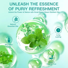 JoJowell shower steamers packaging with eucalyptus and mint scent