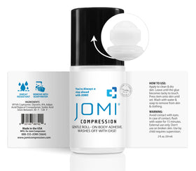JOMI COMPRESSION body glue roll-on applicator close-up