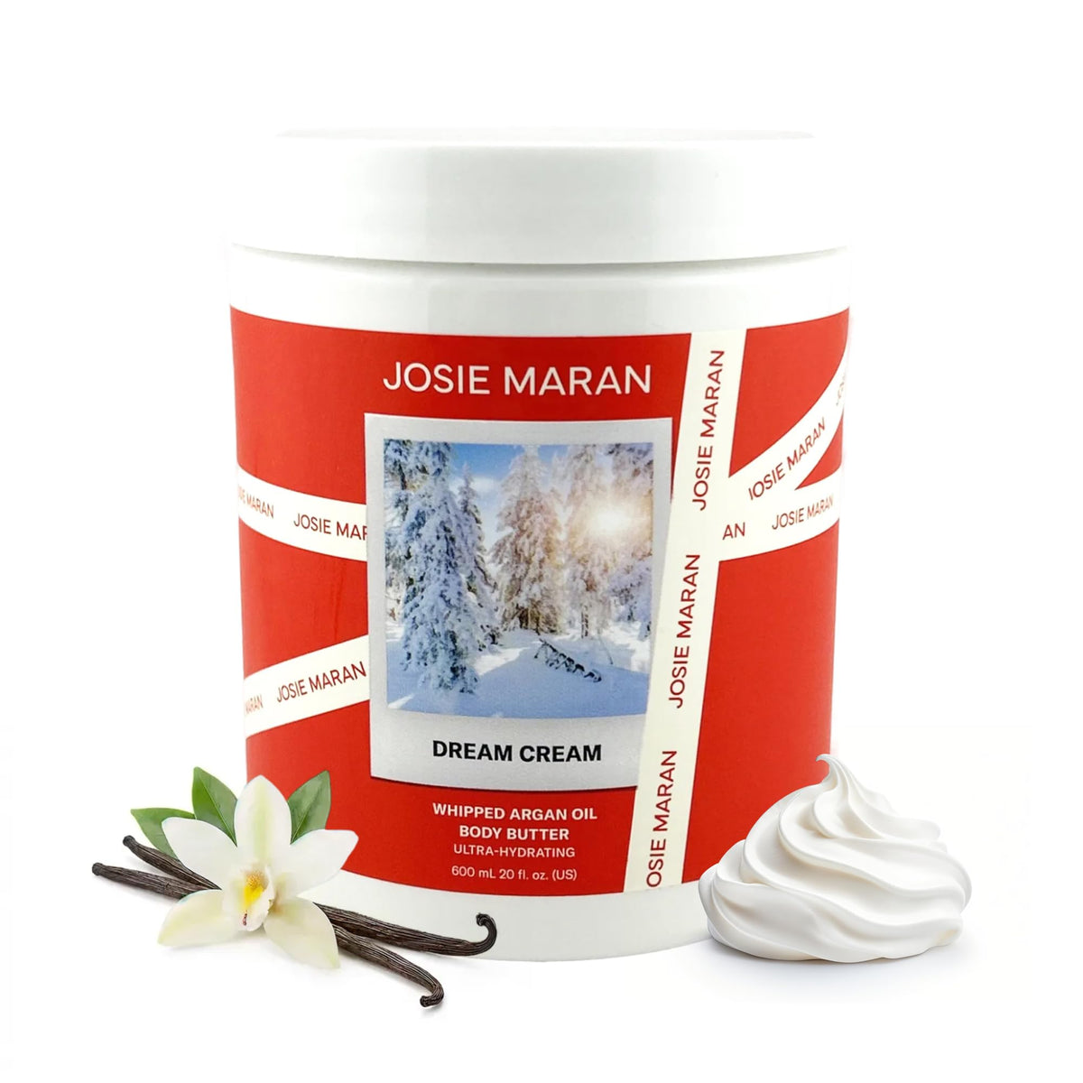 Josie Maran Whipped Body Butter jar front view