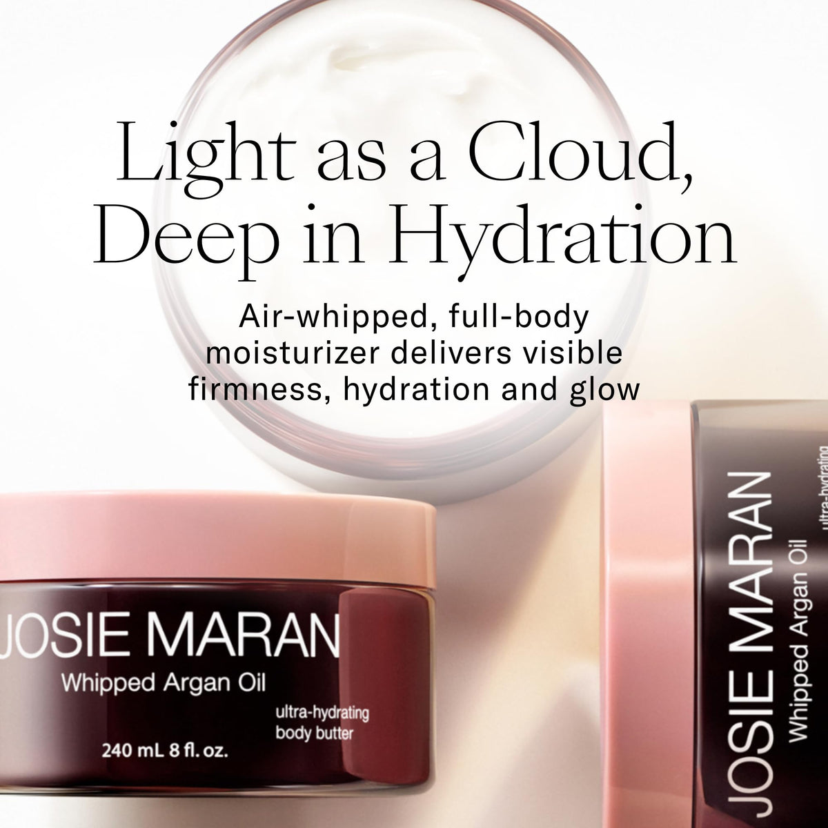 Josie Maran Whipped Body Butter texture close-up