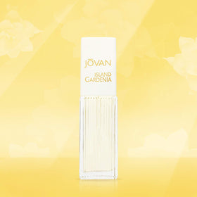 Jovan Island Gardenia Eau de Cologne packaging side view