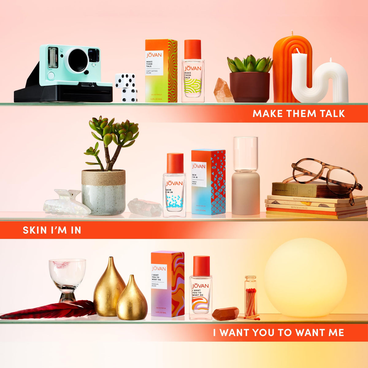Jovan Make Them Talk Eau de Parfum bottle side view
