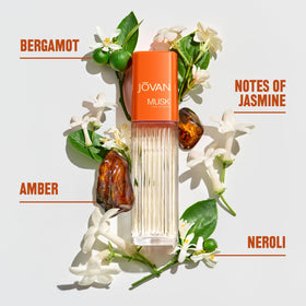 Jovan Musk for Women Eau de Cologne bottle side view