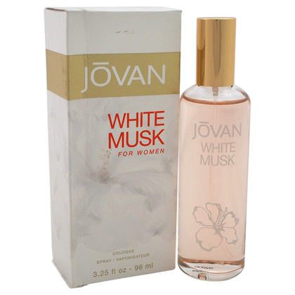 Jovan White Musk Cologne Spray for Women, 3.25 oz front view