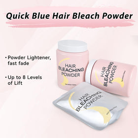 JUANCHI Hair Bleach Powder 500g back view showing ingredients