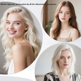 JUANCHI Hair Bleach Powder usage on different hair types