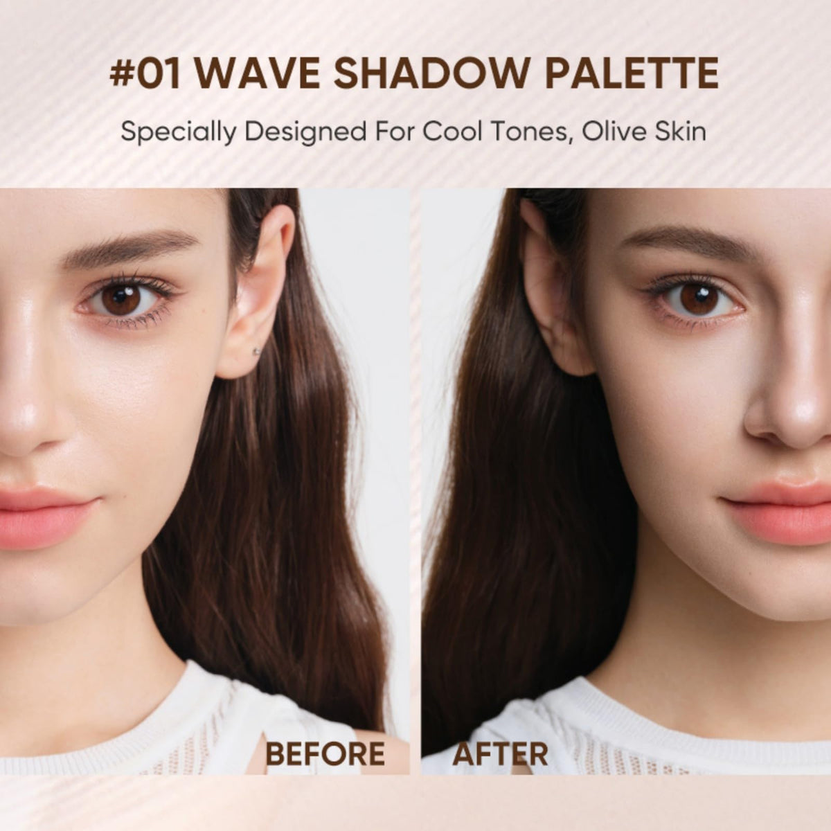 JUDYDOLL Contour Palette close-up of creamy powder texture