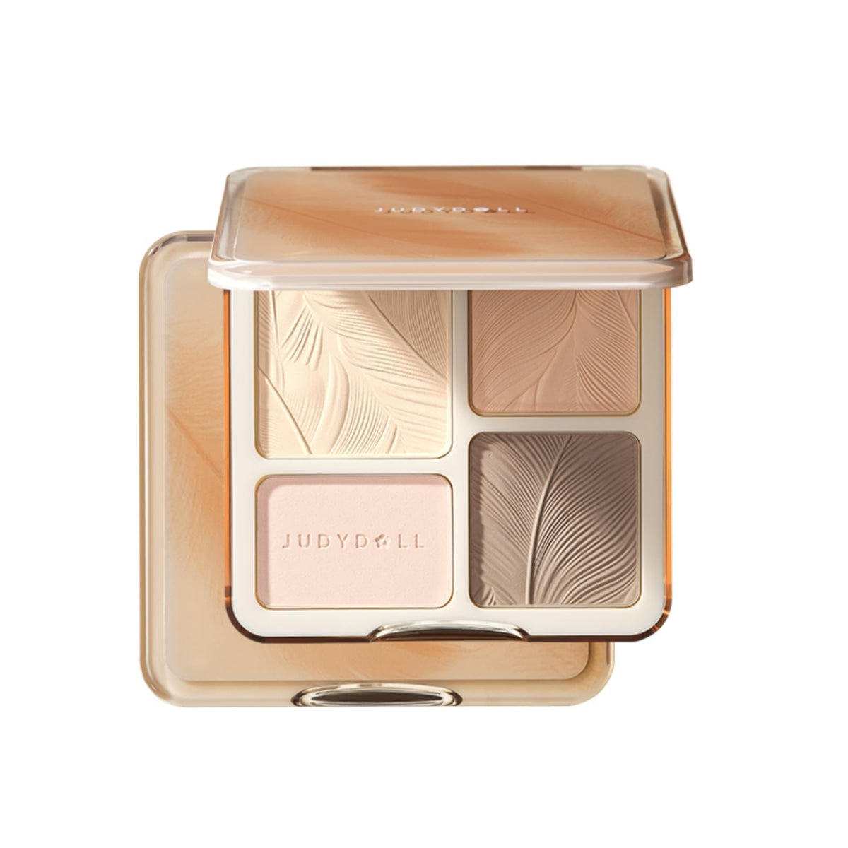 JUDYDOLL Contour Palette front view showing 4 colours