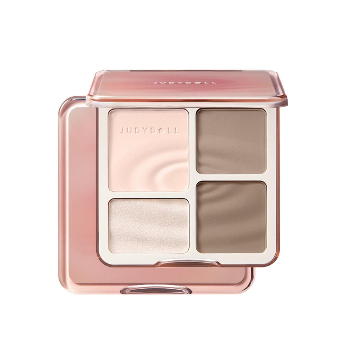 JUDYDOLL Contour Palette front view with four shades