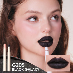 JUDYDOLL Cushion Matte Lip Cream Black Galaxy packaging